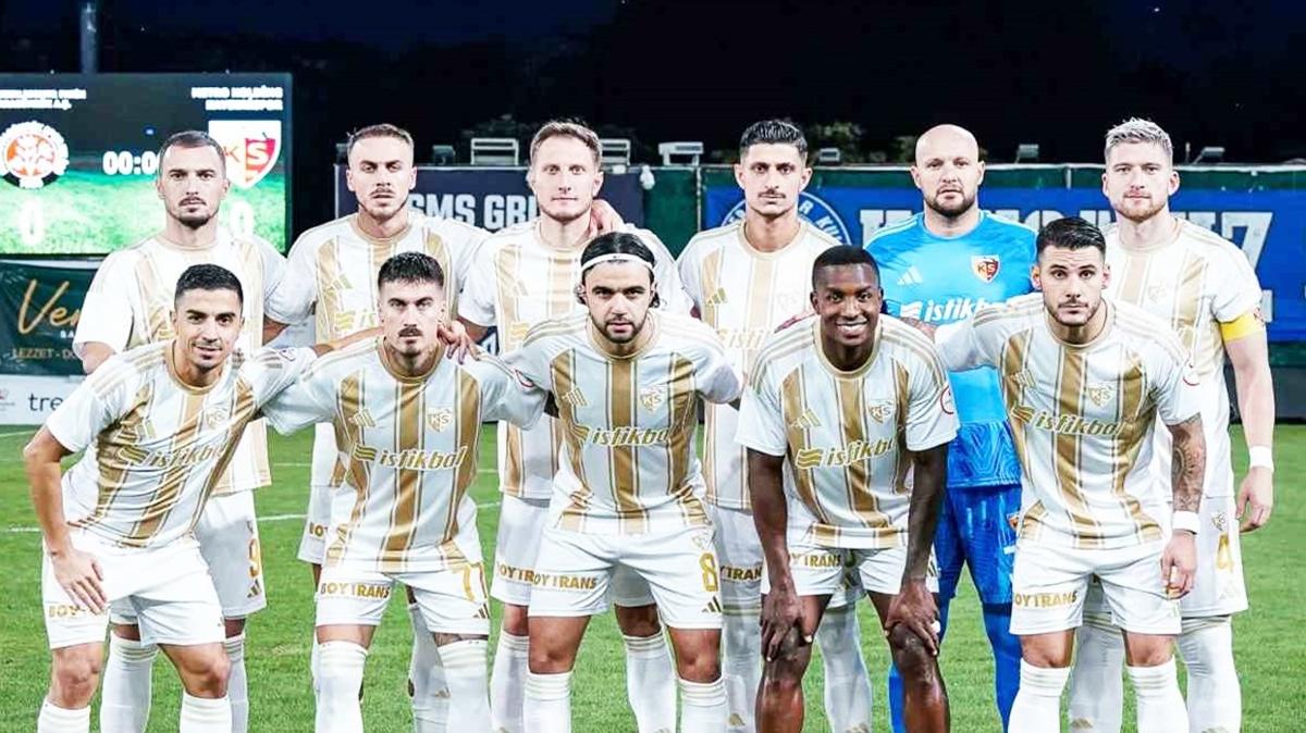Kayserispor ilk beraberliğini aldı