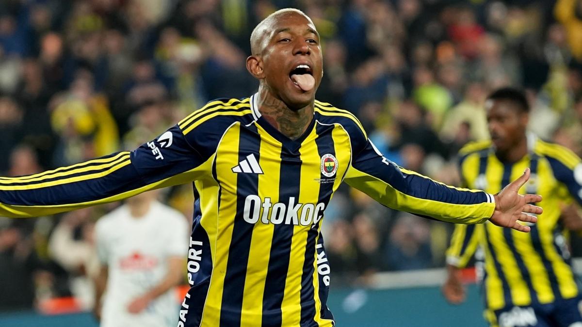 Anderson Talisca'nın Fenerbahçe karnesi