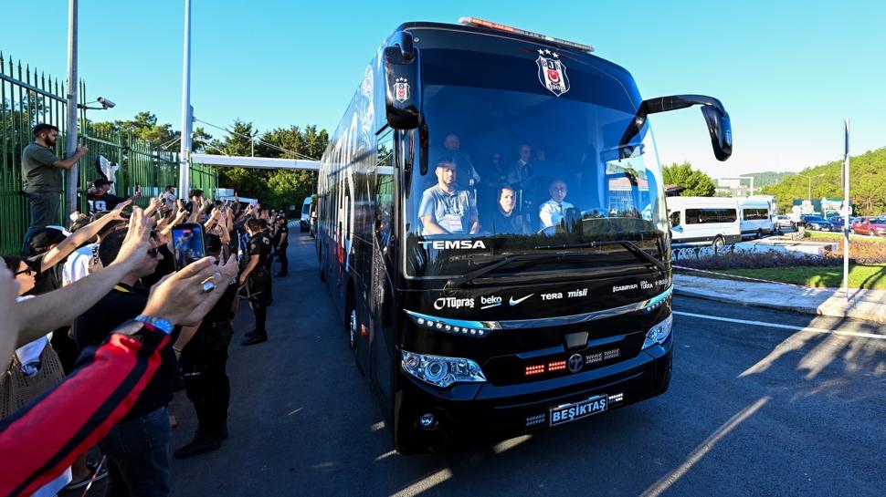 Beşiktaş kafilesi Chobani Stadyumu'nda!