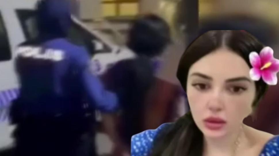 64 yıl 6 ay hapis cezasıyla aranıyordu! Polis kapıya geldi, canlı yayın yarıda kaldı