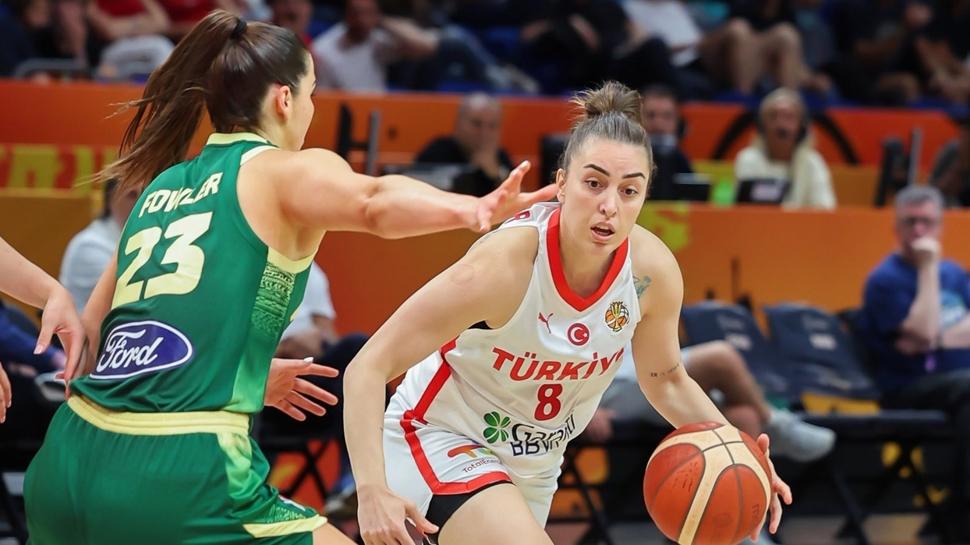 A Milli Kadın Basketbol Takımı, Avustralya'ya yenildi
