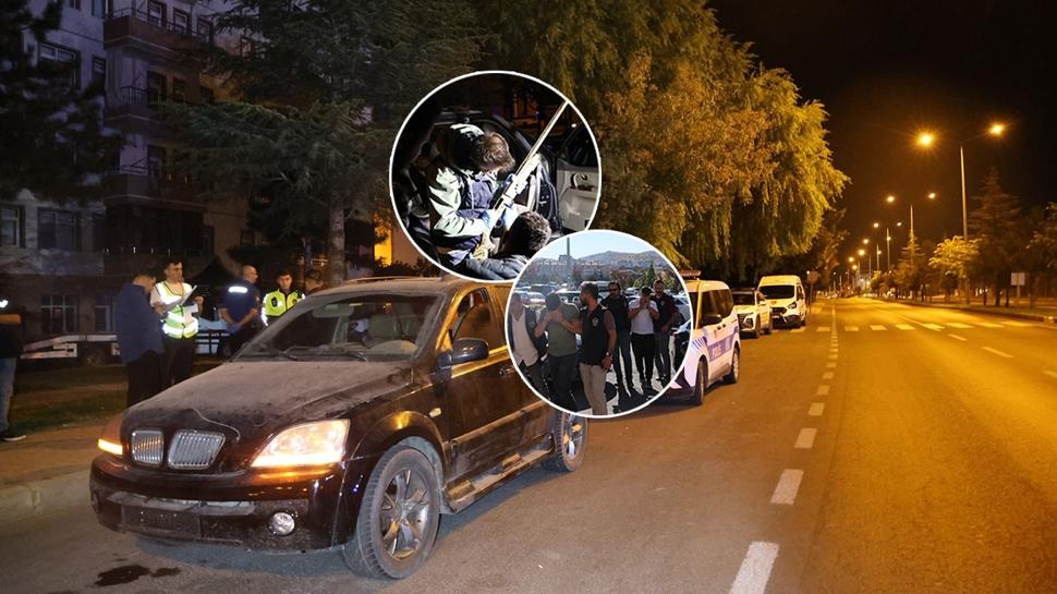 Silahlı saldırı sonrası akılalmaz kaçış! Plakaları söktüler yine de polise yakalandılar