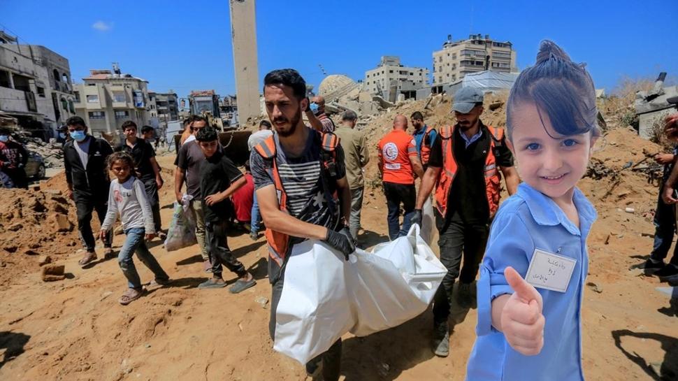 Gazze'de okulun ilk günü kanla başladı! 9 yaşındaki Vefa İsrail saldırısında öldü