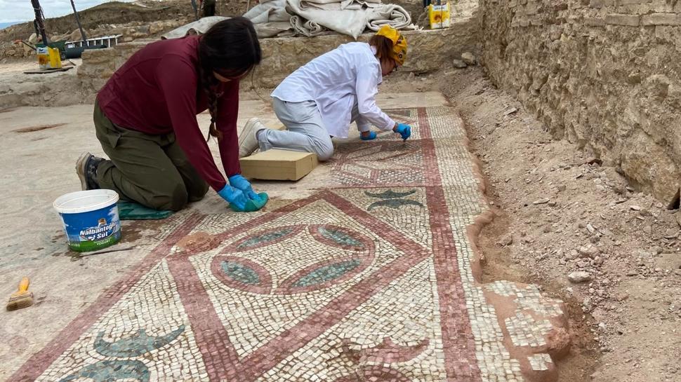 Kastamonu Taşköprü'deki Pompeiopolis Antik Kenti'nde bir Eros başı bulundu