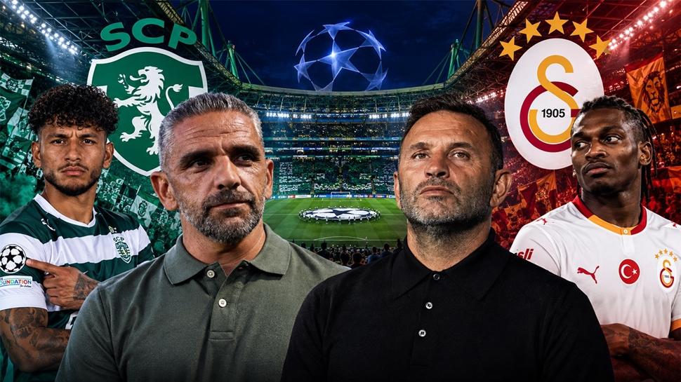 Sporting Lizbon-Galatasaray maç kadrosu ve muhtemel ilk 11'ler belli oldu!