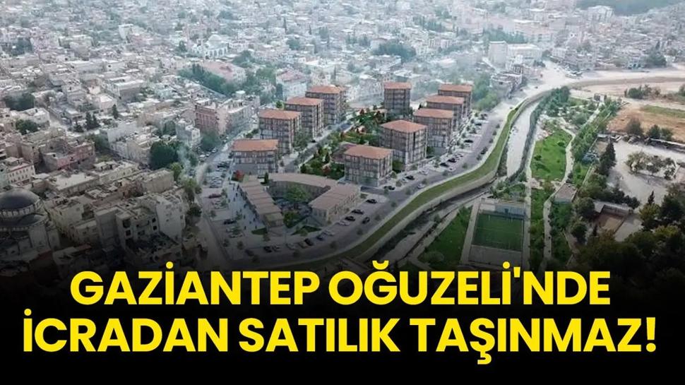 Gaziantep'te icradan satılık taşınmaz!