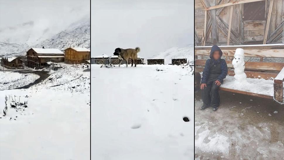 Sonbaharda kar sürprizi! Türkiye'nin en yükseği kabul ediliyor