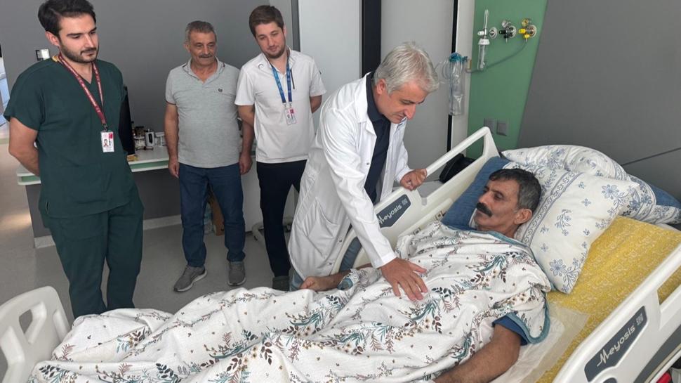 6 yıl doktora gitmedi: Böbreğinden 2,5 kiloluk kitle çıktı