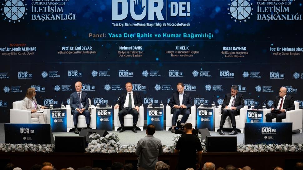 Bağımlılığa karşı kritik panel! Yasa dışı bahis ve kumar masaya yatırıldı