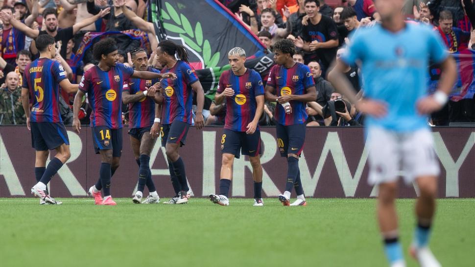 Barcelona'dan Feyenoord'a 5 gollü tarife