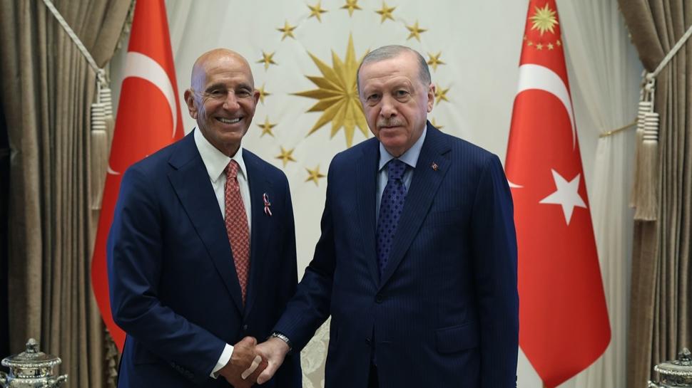 Başkan Erdoğan, Tom Barrack'ı kabul etti