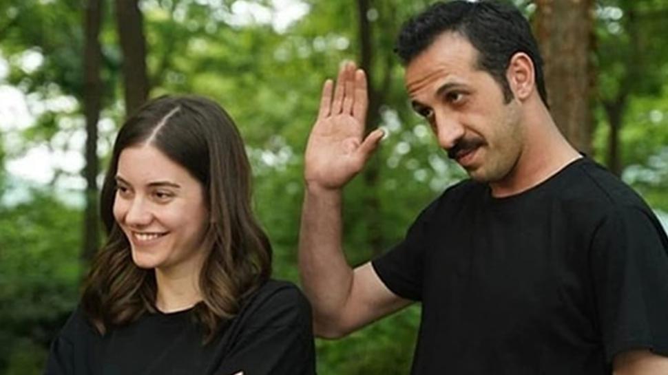 Beril Pozam'dan güldüren paylaşım! Hamilelik yüzünden eşinin kıyafetlerini giyiyor