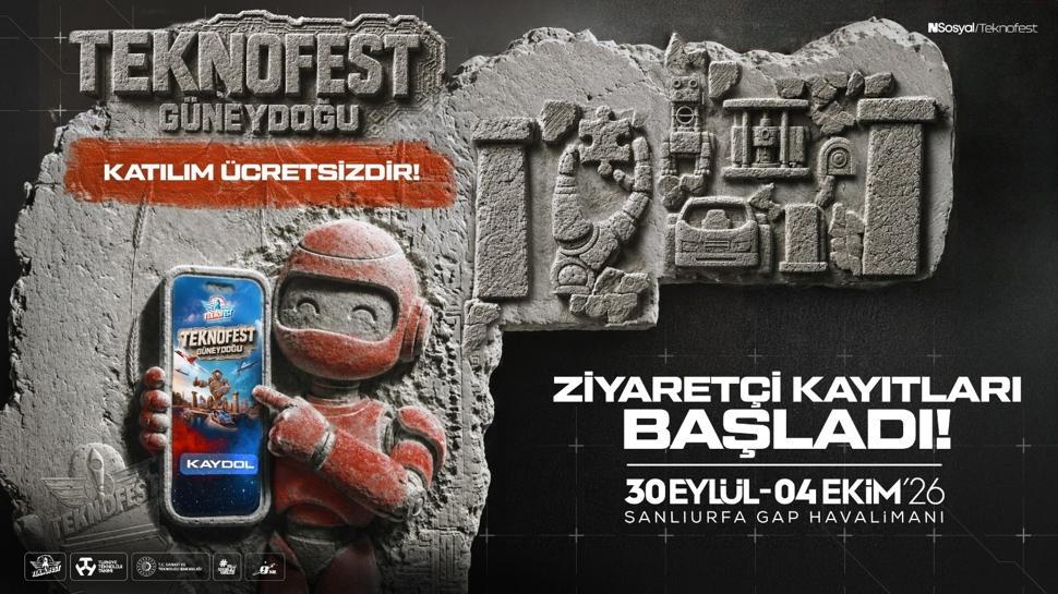TEKNOFEST Güneydoğu ziyaretçi kayıtları başladı