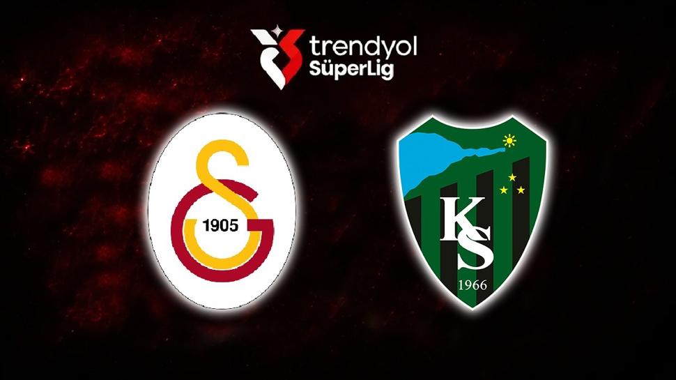 Galatasaray-Kocaelispor maçı hangi kanalda, saat kaçta? GS Süper Lig maçı ne zaman?