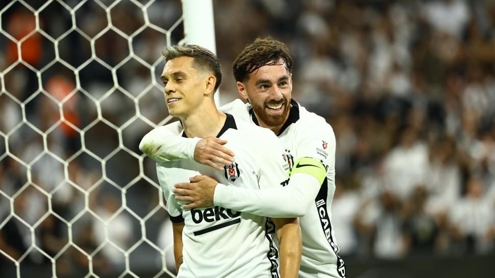 Leandro Trossard'dan Beşiktaş formasıyla siftah!