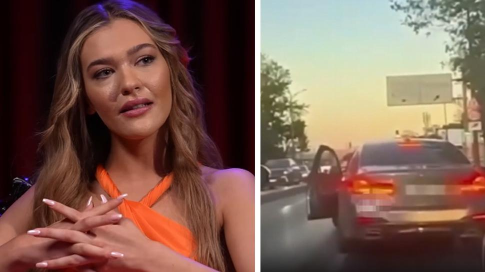 Melisa Döngel'e trafikte büyük şok! Silahla tehdit edildi
