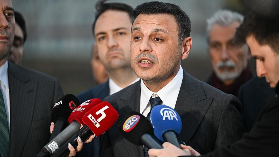 Özgür Çelik, ifade vermek üzere İstanbul Adalet Sarayı'na geldi