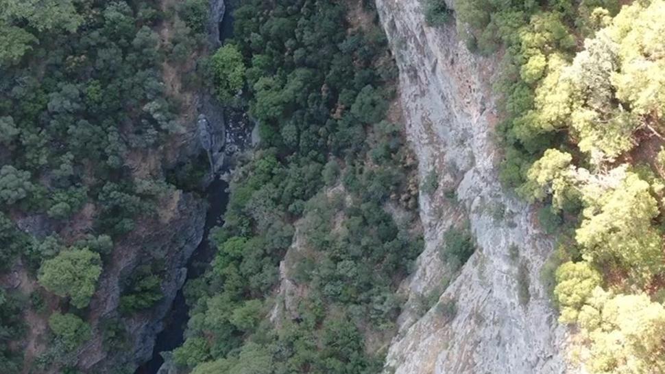 26 kilometrelik doğa harikası! Kaz Dağları'nda keşfedilmeyi bekleyen kanyon