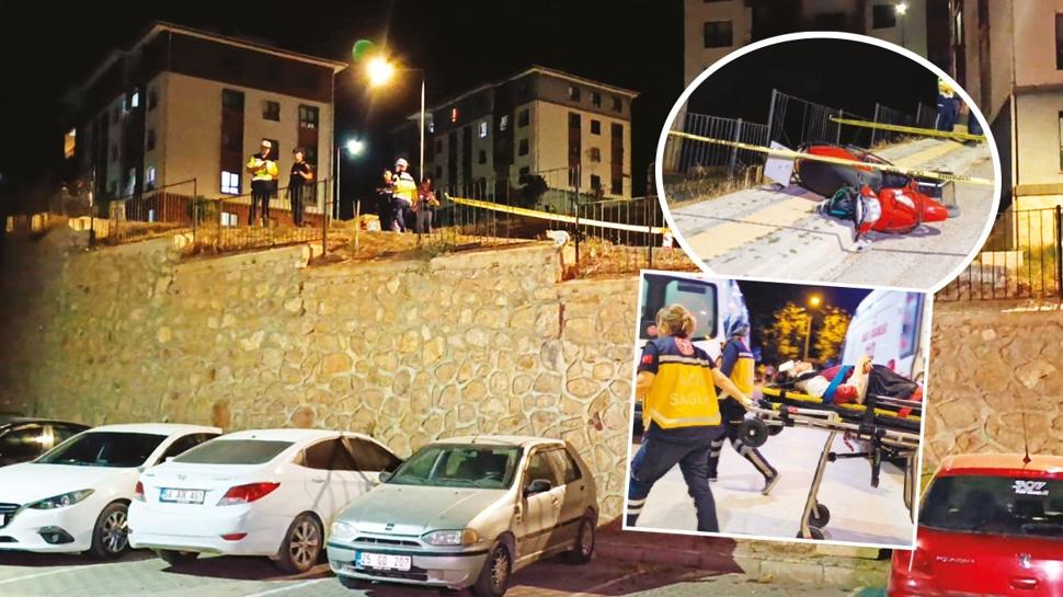 Doğuma günler kala acı kaza! 5 metreden uçtular, bebekleri öldü
