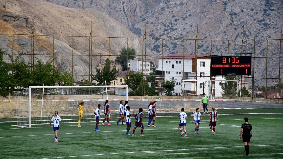 Kadın Futbol Ligi'nde Trabzonspor, Hakkarigücü ile yenişemedi