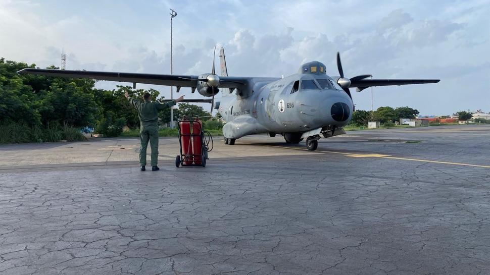 Uçak Türk kalesi Senegal hava sahasında