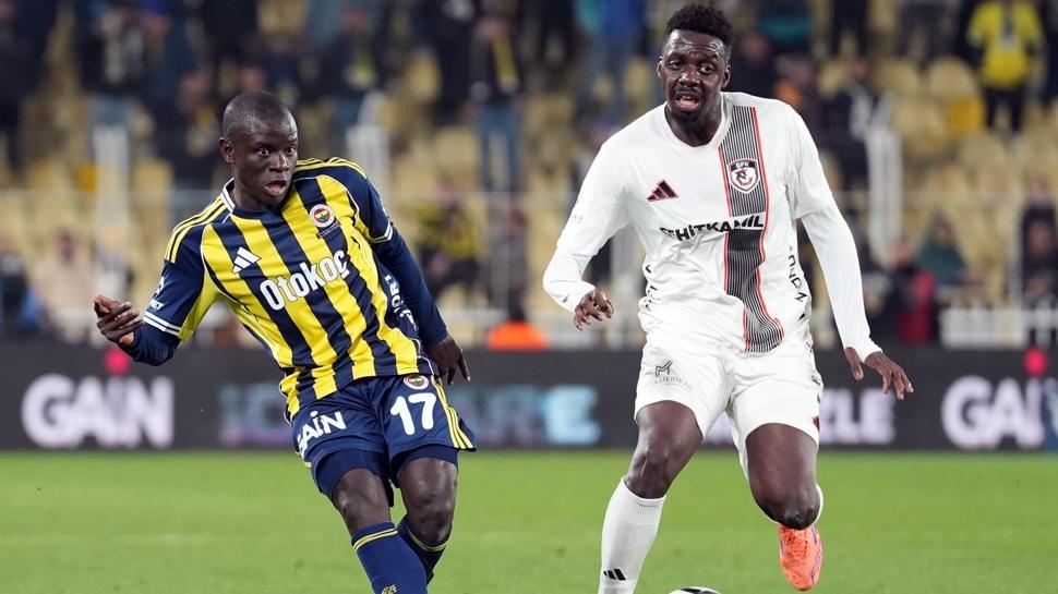 Fenerbahçe ile Gaziantep FK, Süper Lig'de 15. kez rakip olacak