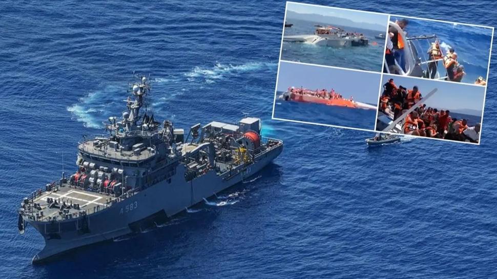 Girne açıklarında umutlu bekleyiş: Türkiye'den yeni arama-kurtarma gemisi yola çıktı