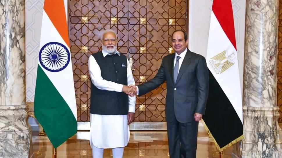 Mısır Cumhurbaşkanı Sisi, Hindistan Başbakanı Modi görüştü