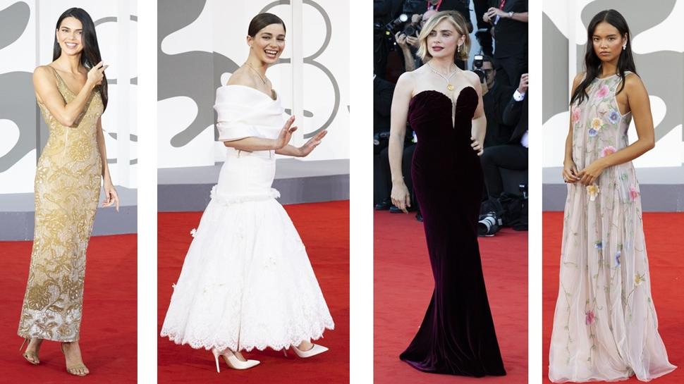 Venedik Film Festivali'nde moda rüzgârı: Dantel ve kadife geri döndü