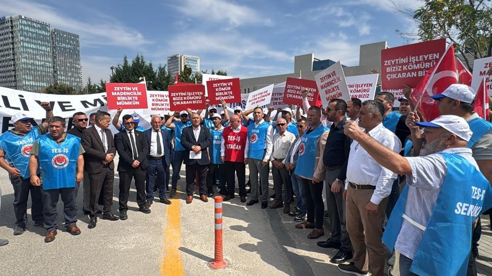 Danıştay kararı öncesi muhtarlar ve enerji işçilerinden Ankara'da ortak çağrı