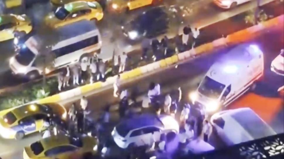 Esenyurt'taki trafik magandası dehşeti kamerada