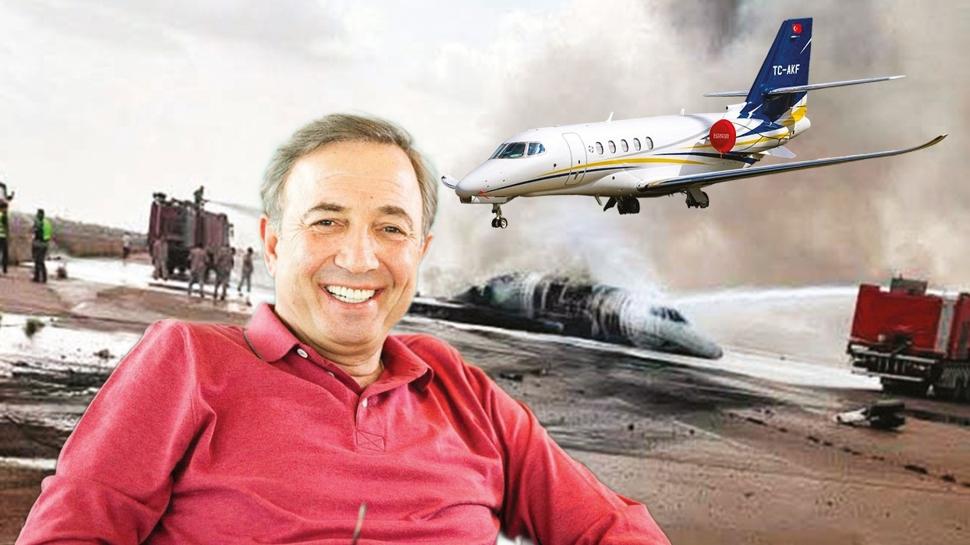 İstanbul'dan kalktı Libya'da yandı! İş insanı Hamdi Akın'a ait jet kırıma uğradı