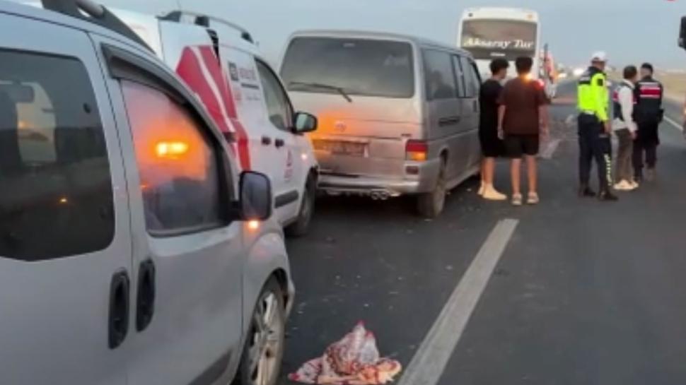 Aksaray-Konya karayolunda zincirleme kaza: Çok sayıda yaralı var