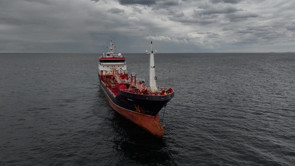 "ALSU" Silivri açıklarında bekletiliyor... Marmara'da kazaya karışmıştı