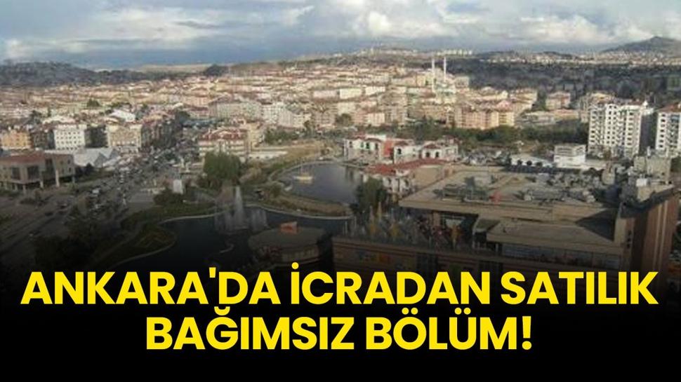 Ankara Keçiören'de icradan satılık bağımsız bölüm!