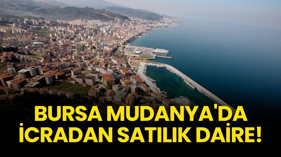 Bursa Mudanya'da icradan satılık daire!