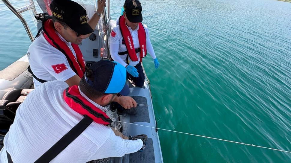 Sapanca Gölü'nde ele geçirildi: Tam 1100 metre