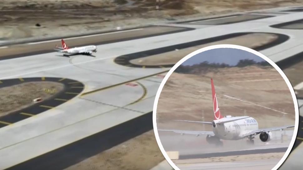 İstanbul Havalimanı'nda tarihi uçuş! İlk kalkış böyle gerçekleşti
