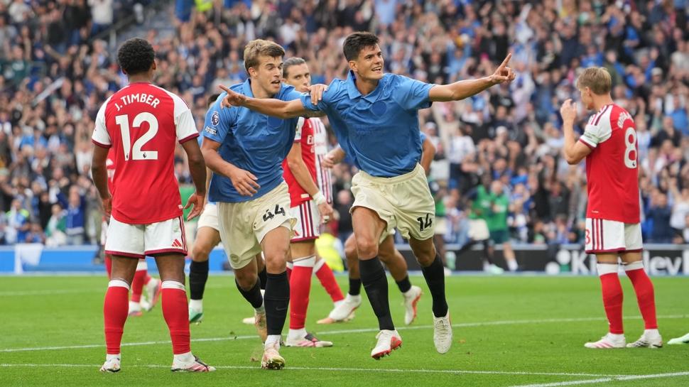 Arsenal, Brighton deplasmanında ağır yaralı