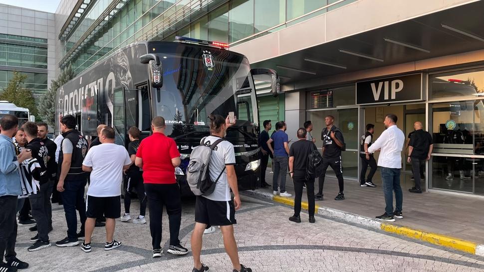 Beşiktaş kafilesi Diyarbakır'da