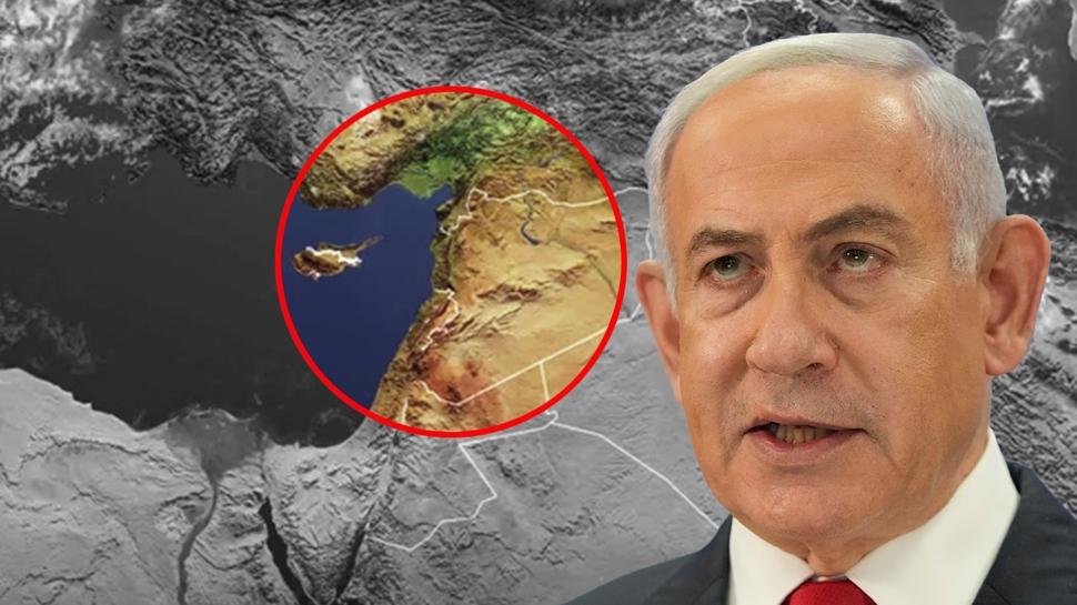 Tel Aviv'de harita paniği: Türkiye bizi çevreledi