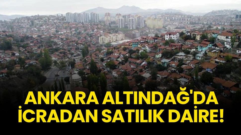 Ankara Altındağ'da icradan satılık daire!