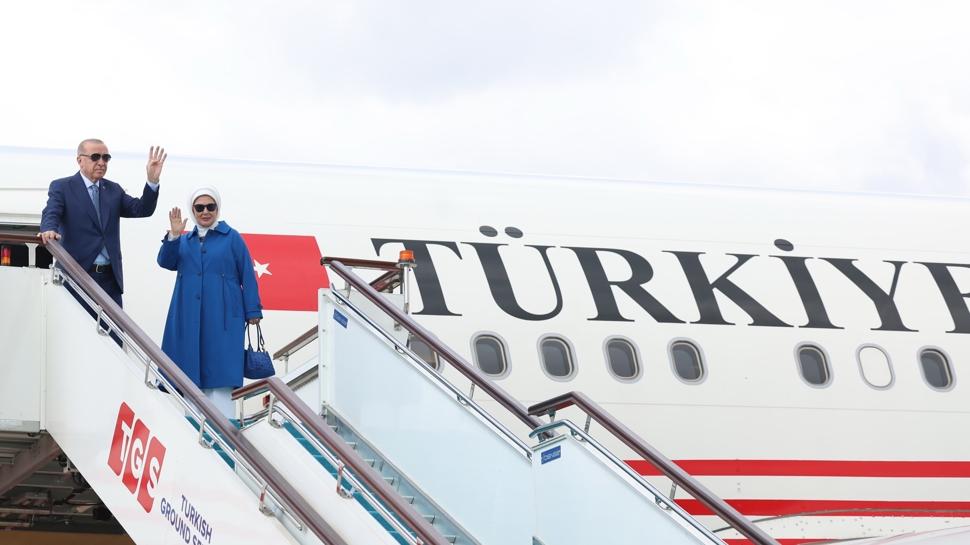 Başkan Erdoğan, ABD'ye gitti