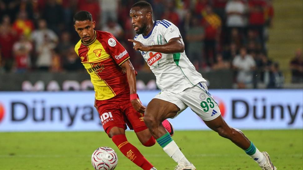 MAÇ SONUCU: Göztepe 2-2 Çaykur Rizespor
