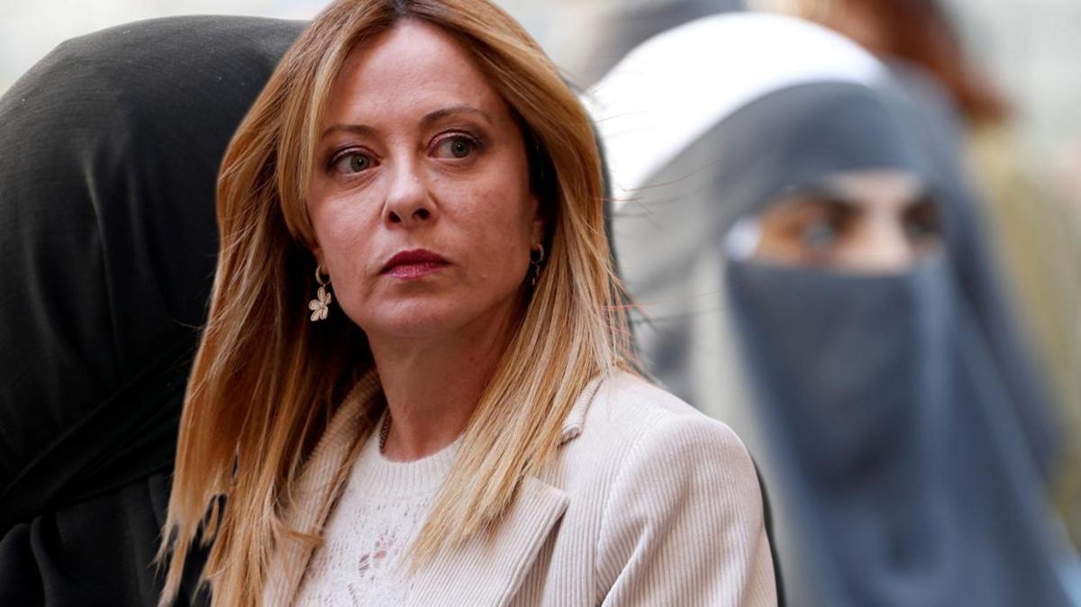 Meloni'den tepki çeken tasarı! Müslümanları hedef alan yasağı duyurdu