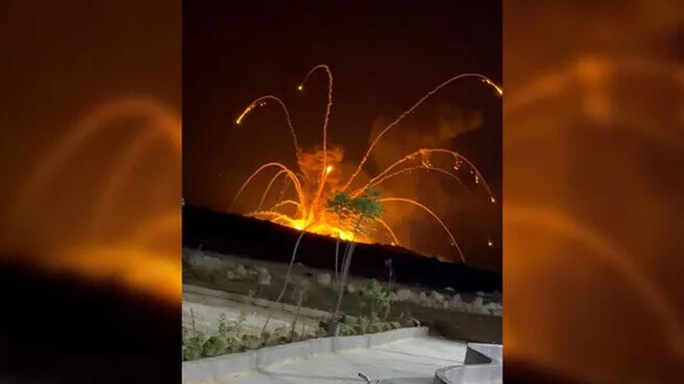 Gece yarısı peş peşe patlamalar! Suriye ordusuna ait askeri saha sarsıldı