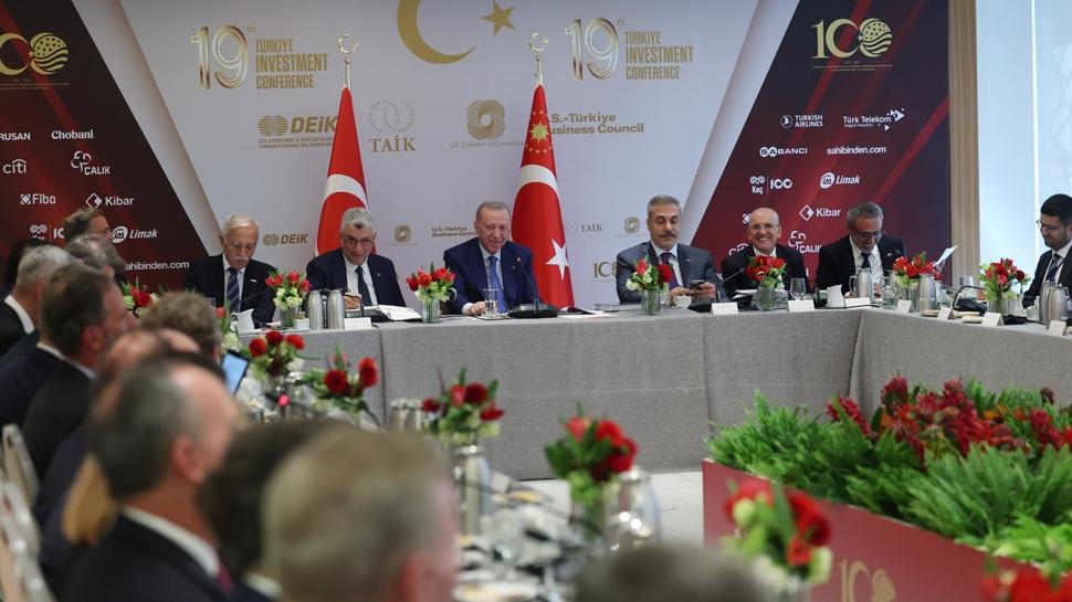Başkan Erdoğan, New York'ta iş insanlarıyla toplantıya katıldı