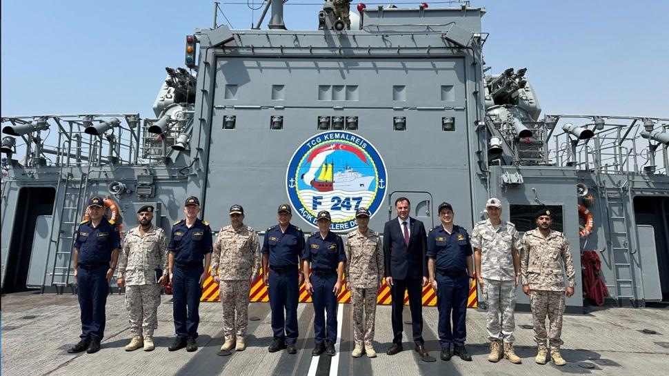 MSB duyurdu: TCG Kemalreis Suudi Arabistan limanına demir attı