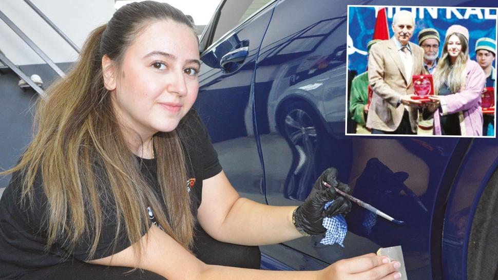Sanayinin çırağı değil ustası... Yılın kalfası seçildi