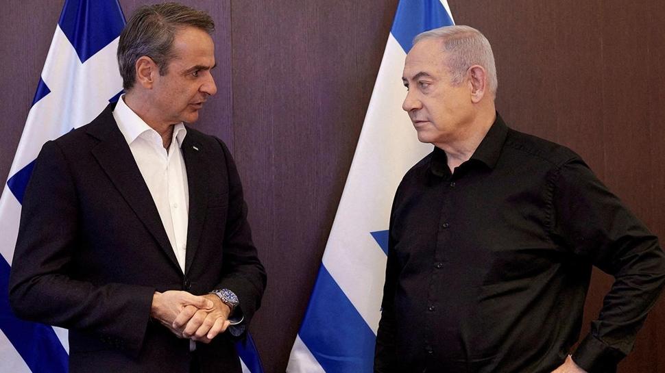 Netanyahu ile görüştü, Yunanistan'da kıyamet koptu: Miçotakis, utanç verici